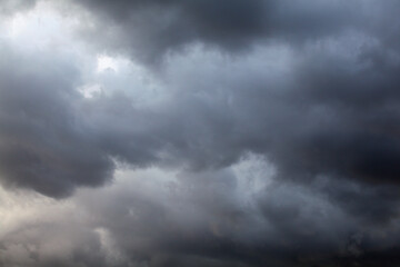 Fototapeta premium Wolken am Himmel dramatisch 
