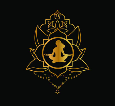 the illustration on the theme of the meditation.