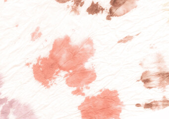  Yellow Tie Dye Wash. Die Print Soft Designs.