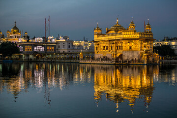The Golden Temple, also known as Harmandir Sahib, meaning 