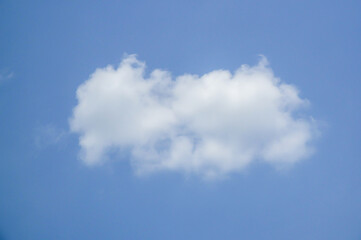 Clear blue sky and clouds background