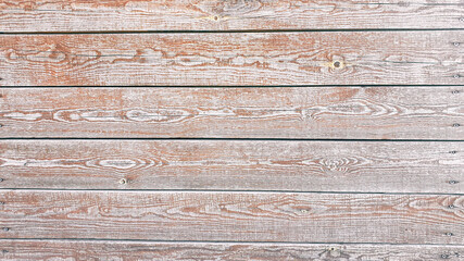 Old rustic wood surface. Boards for background and construction. Brown texture.
