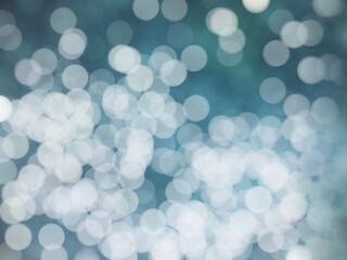 blue bokeh background
