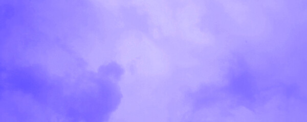 Blue wet watercolor splash paint texture on white, abstract grunge or smoke background design