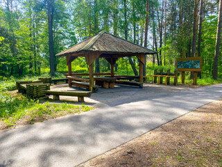 gazebo in the park