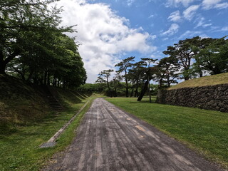 五稜郭の風景、函館、北海道、日本