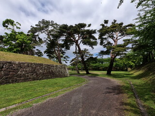 五稜郭の風景、函館、北海道、日本