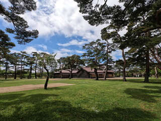 五稜郭の風景、函館、北海道、日本