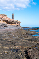 Fototapeta premium Faro de Punta Jandía - Südspitze von Fuerteventura