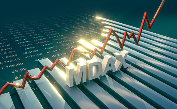 MDAX als Wort auf Chart