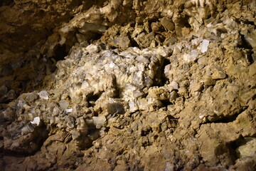 Beautiful crystal Cave in Switzerland