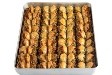 Traditional Turkish Dessert Baklava. Turkish cuisine.