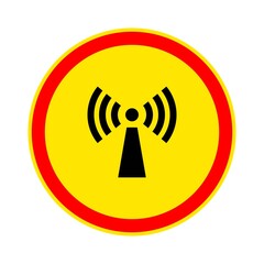 hotspot connection icon for web and mobile phone Premium Vector
