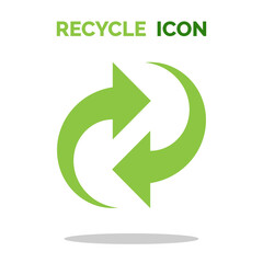 recycle icon set collection