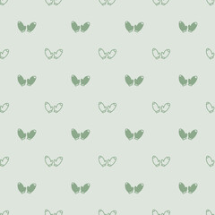 Pastel new years seamless patterns 