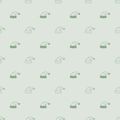 Pastel new years seamless patterns 