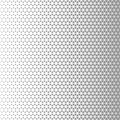 Abstract geometric gold graphic design print halftone triangle pattern. Design element for background, posters, cards, wallpapers, backdrops, panels - Vector illustration