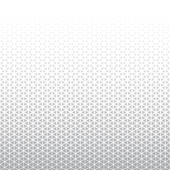 Abstract geometric gold graphic design print halftone triangle pattern. Design element for background, posters, cards, wallpapers, backdrops, panels - Vector illustration