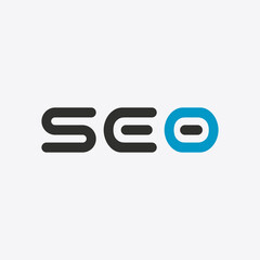 SEO Text vector design illustration