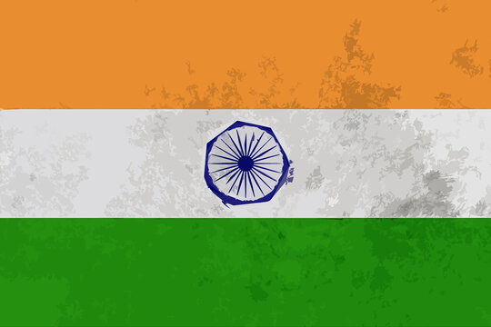 Bandera India vector AI (EPS) y JPEG