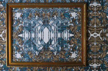 set of vintage frame, background