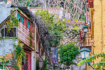Rustic Buildings, Plaka District, Athens