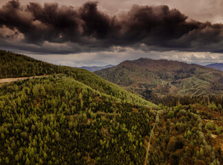Obraz premium Atmospheric mountains. Beautiful landscape