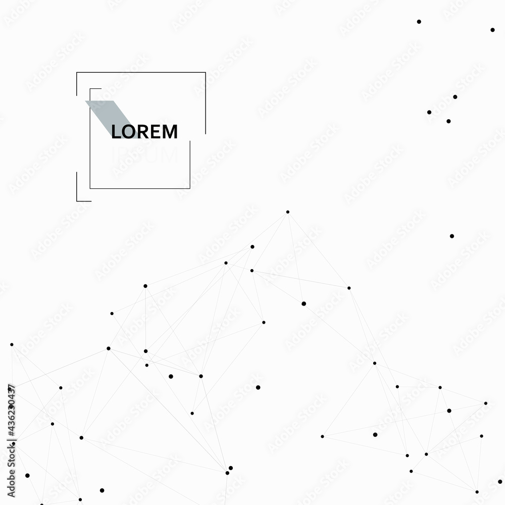 Poster modern cover design for digital wallpaper design. white background. digital technology background. d