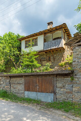 Village of Kovachevitsa with nineteenth century houses, Bulgaria