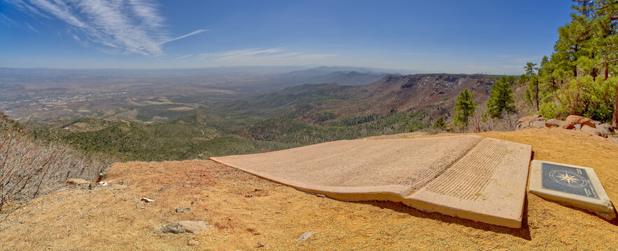 Hang-Gliding Launch Point, Mingus Mountain, Arizona, USA