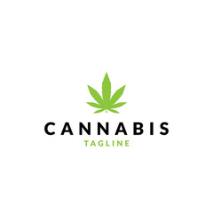 cannabis logo design for logo template
