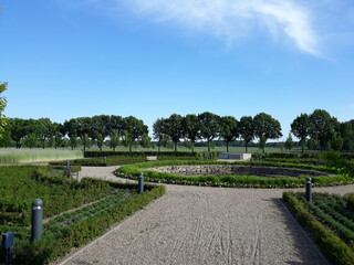 Fototapeta premium gardens of palace