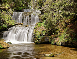 waterfall in the forest