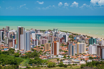 Joao Pessoa, Paraiba, Brazil on November 18, 2007. Tambau beach, the most famous urban beach in the city.
