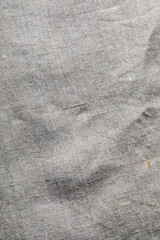 Delicate linen fabric texture. Macro close-up. With space for your texts.