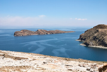 Lake Titicaca landscape, Bolivia.