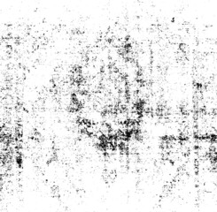 Rough black and white texture vector. Distressed overlay texture. Grunge background. Abstract textured effect. Vector Illustration. Black isolated on white background. EPS10
