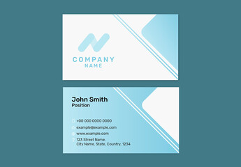 Editable Modern Business Card Layout