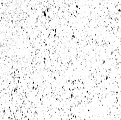 Abstract vector noise. Small particles of debris and dust. Distressed uneven background. Grunge texture overlay with fine grains isolated on white background. Vector illustration. EPS10.