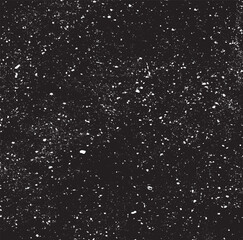 Abstract vector noise. Small particles of debris and dust. Distressed uneven background. Grunge texture overlay with fine grains isolated on white background. Vector illustration. EPS10.