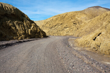 Road through Mustard Canyon