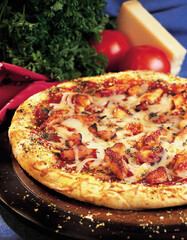 Pizza images for the food industry.