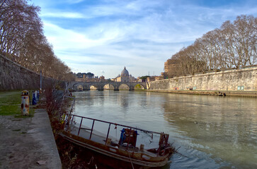 Tiber vista Vaticano