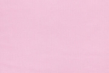 Texture of pink natural cotton fabric close-up. background for your mockup
