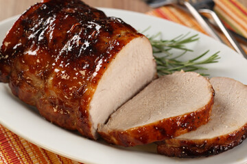 Pork images for the food industry.