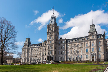 Naklejka premium Quebec parliament building, Quebec city, Canada