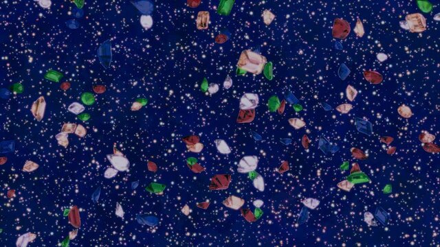 Diamonds in space