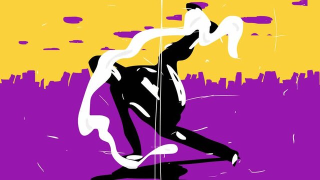 Music dance animation