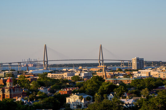 Overhead images of Charleston SC 