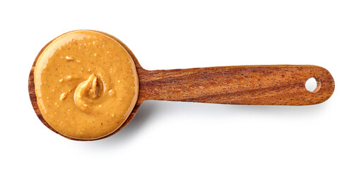 spoon of peanut butter